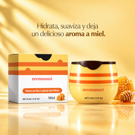 Bálsamo labial con sabor a miel