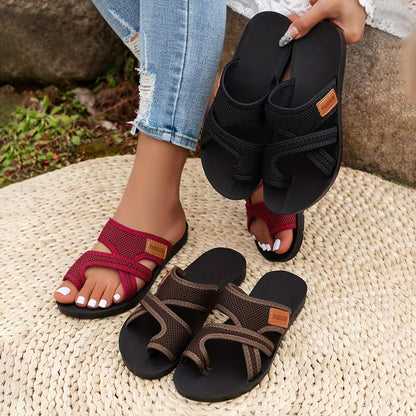 Capri - Ortho Toe-Loop Slide Sandals