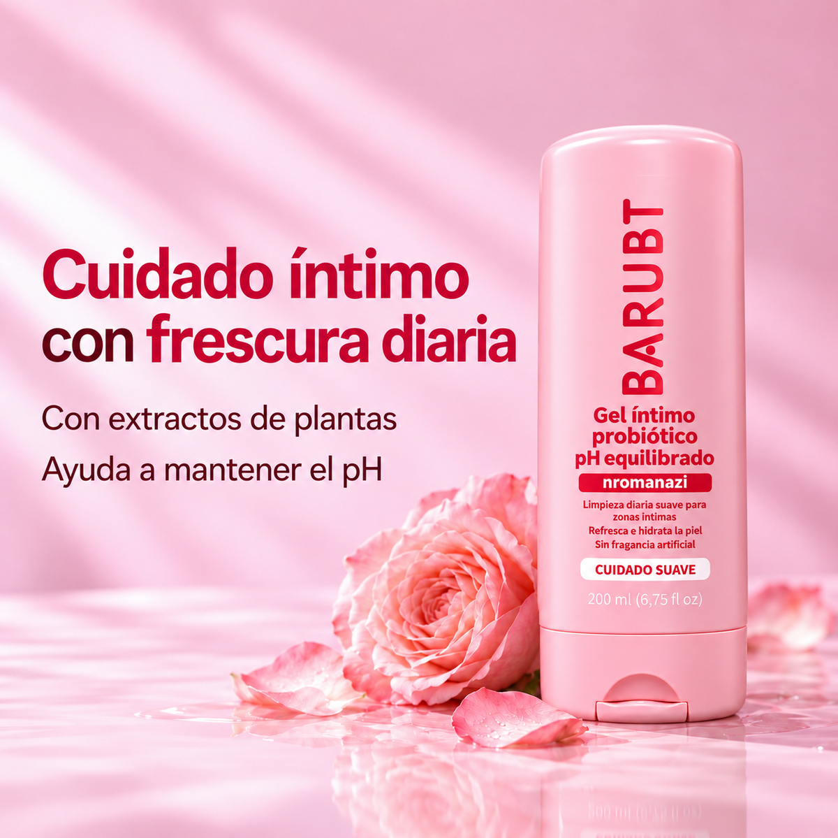 Gel de higiene íntima PH balanceado