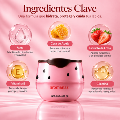 Bálsamo Labial Hidratante Saborizado
