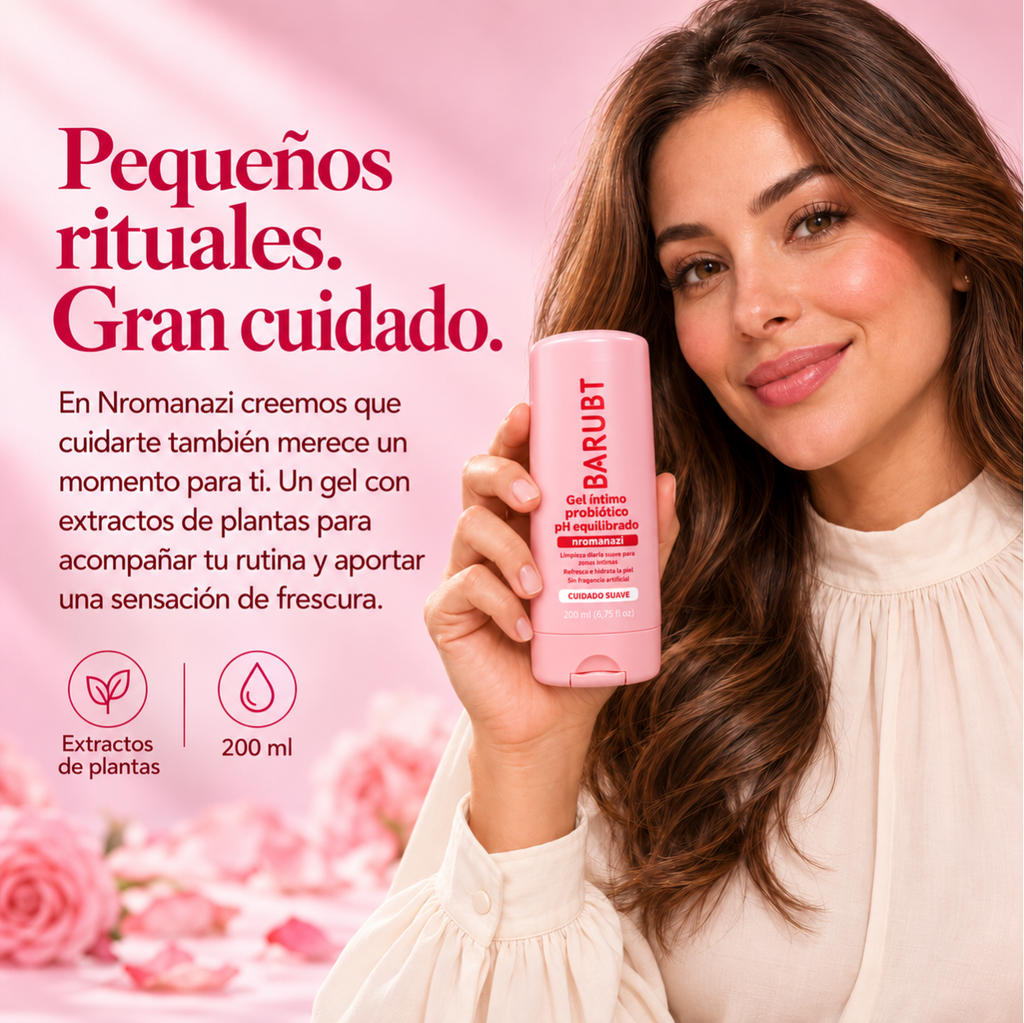 Gel de higiene íntima PH balanceado