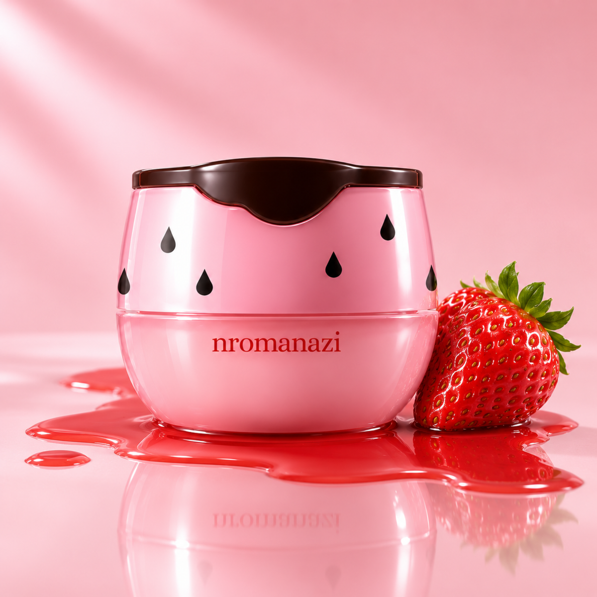 Bálsamo labial con sabor a fresa