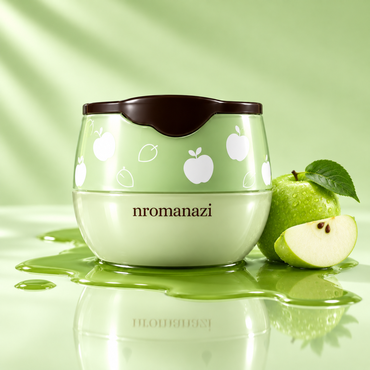 Bálsamo labial con sabor a manzana